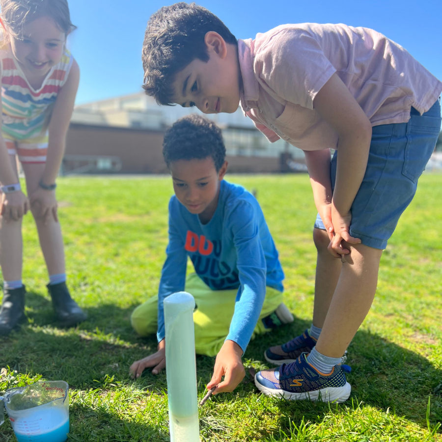 STEM experiment in our STEM Club